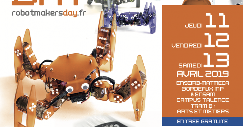 Affiche pour Robot Makers' Day