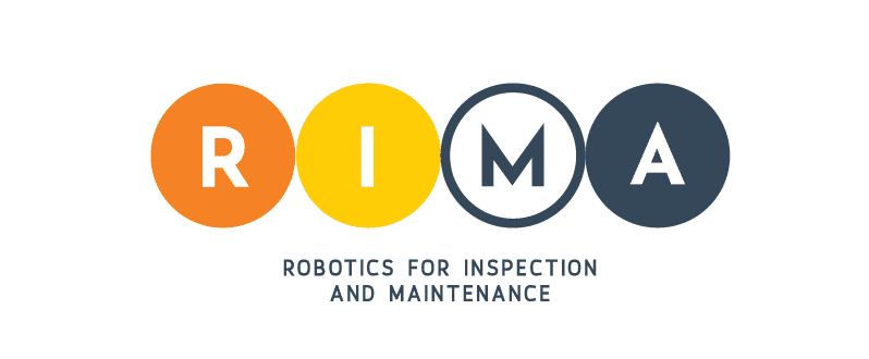 Logo de RIMA, Robotics for Inspection and Maintenance