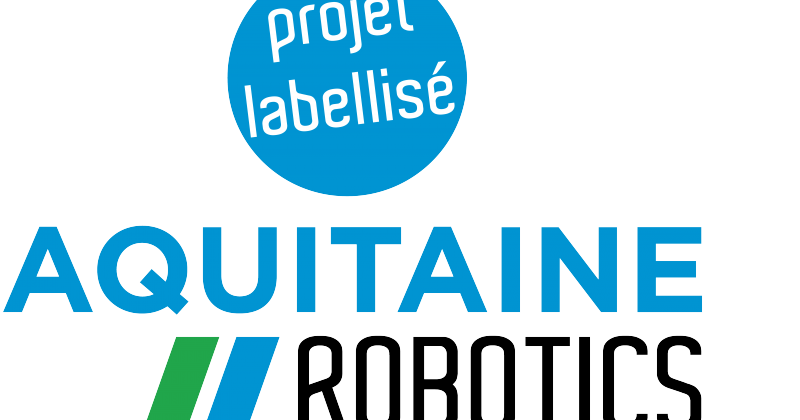 Logo Aquitaine Robotics, Projet Labéllisé