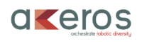 Logo AKEROS. Orchestrate Robotic Diversity