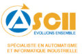 Logo ASCII, spécialistes en automatisme et informatique Industrielle