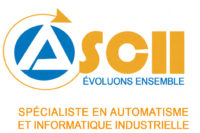 Logo ASCII, spécialistes en automatisme et informatique Industrielle